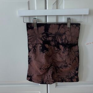 Tie-Dye Biker Shorts